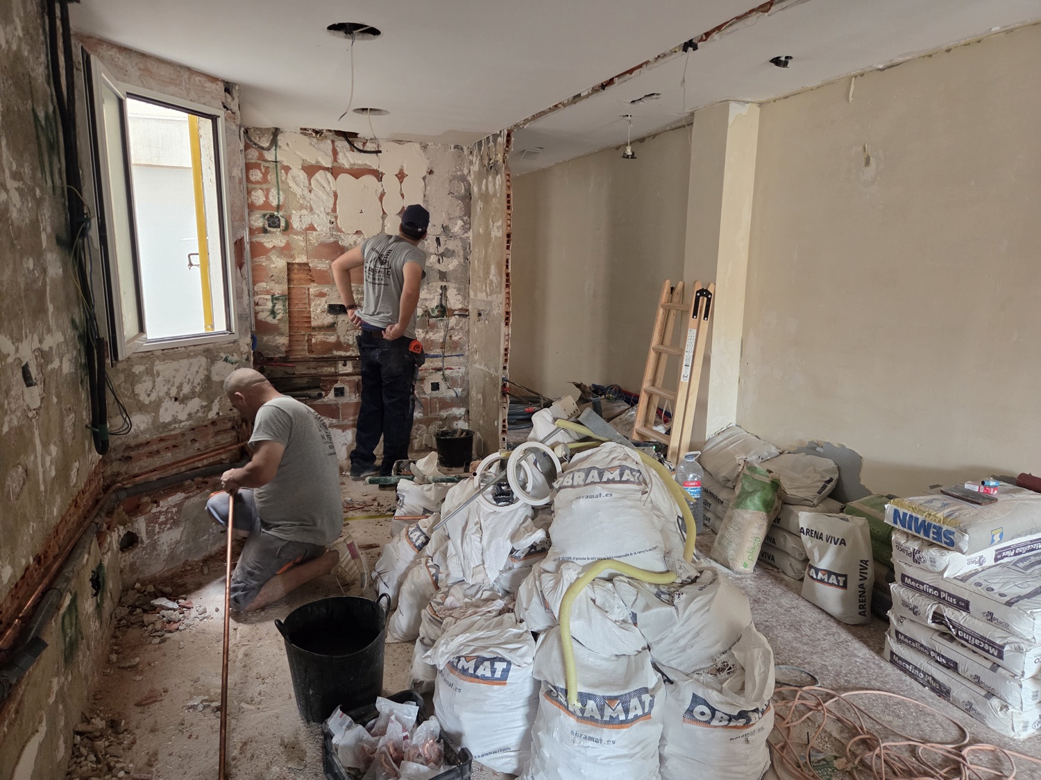 Durante la obra · Proyecto 4