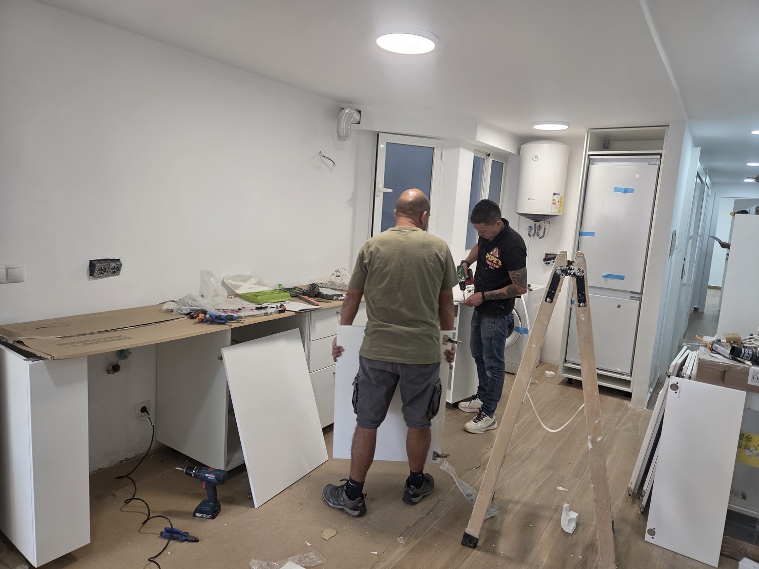 Durante la obra · Proyecto 4
