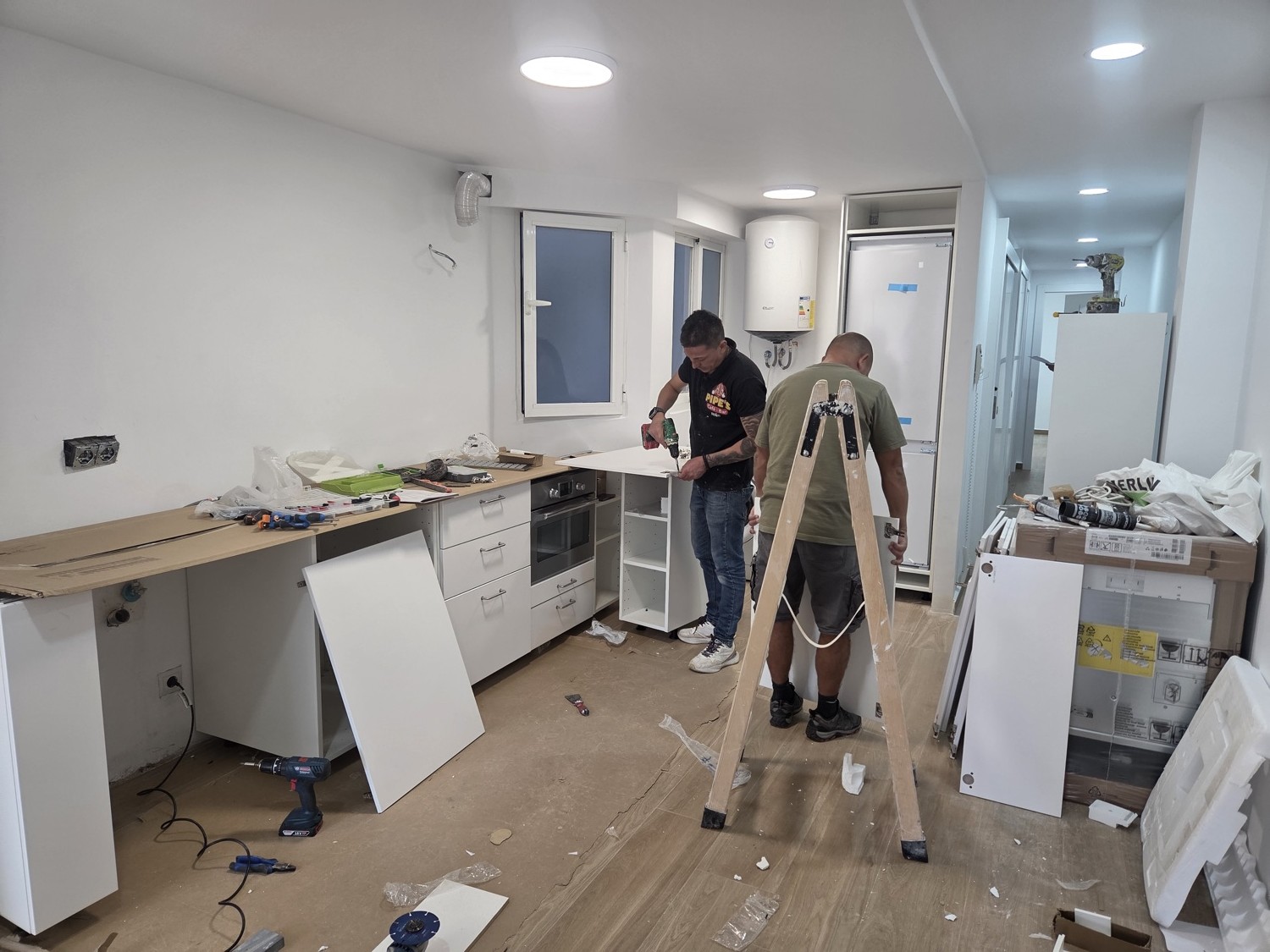 Durante la obra · Proyecto 4