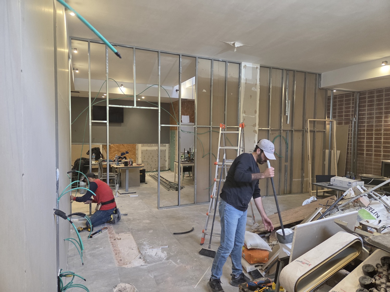 Durante la obra · Proyecto 5