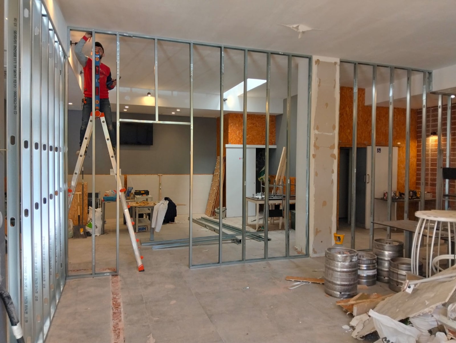 Durante la obra · Proyecto 5