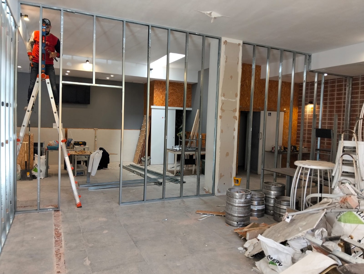 Durante la obra · Proyecto 5