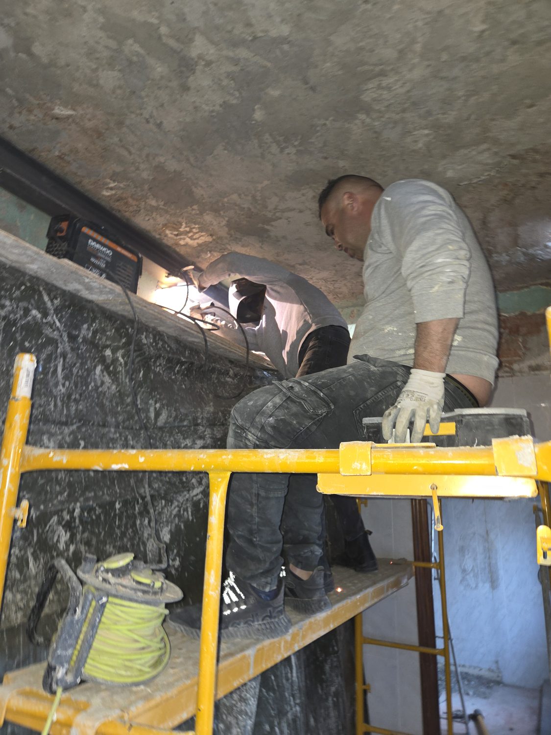 Durante la obra · Proyecto 8