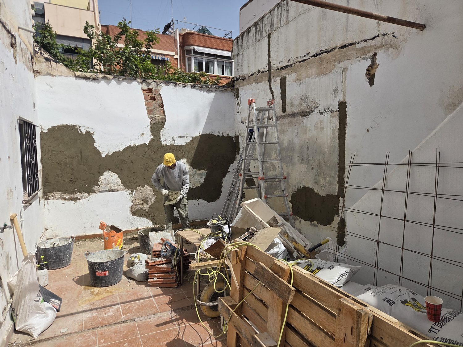 Durante la obra · Proyecto 8