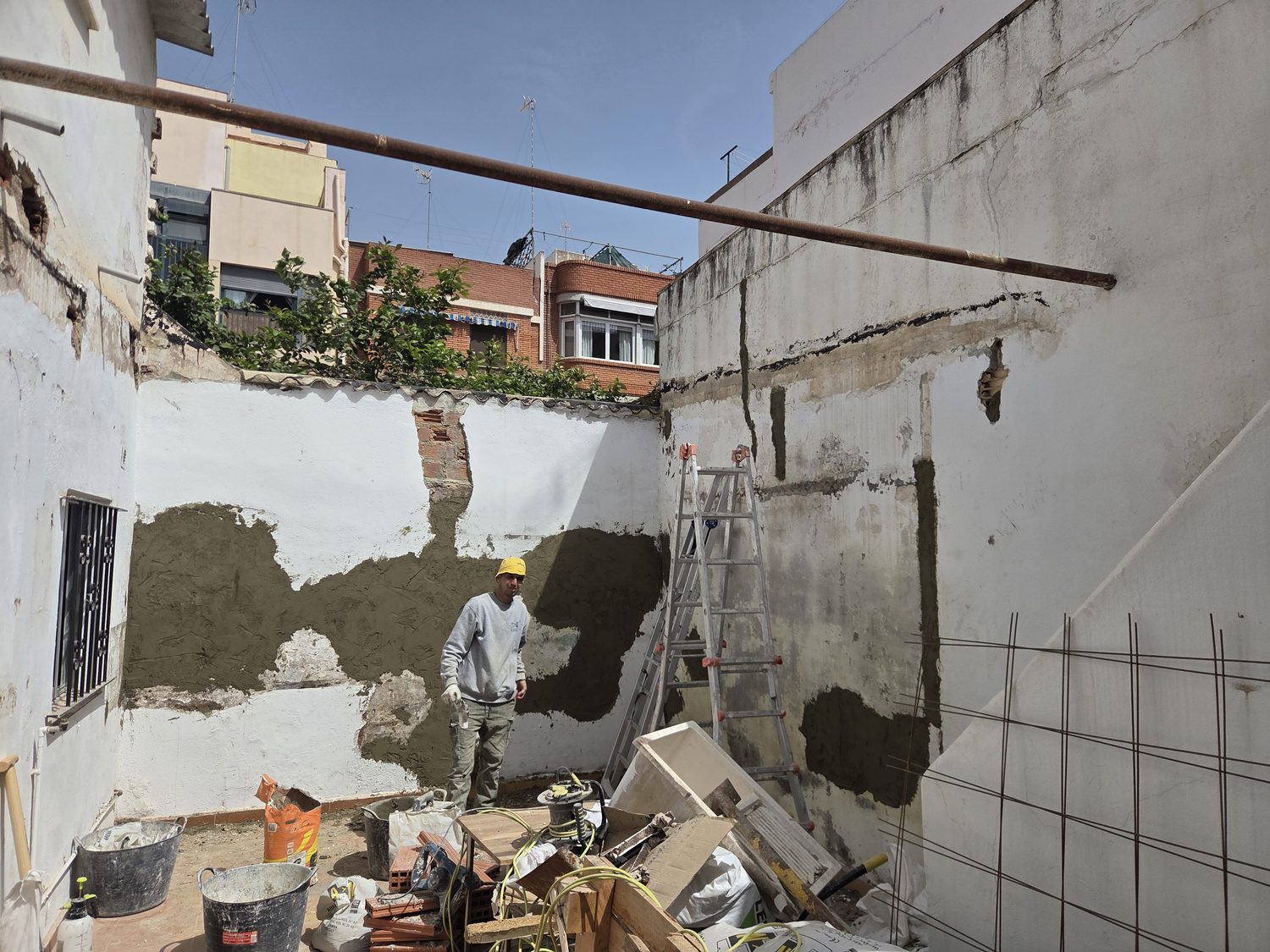 Durante la obra · Proyecto 8