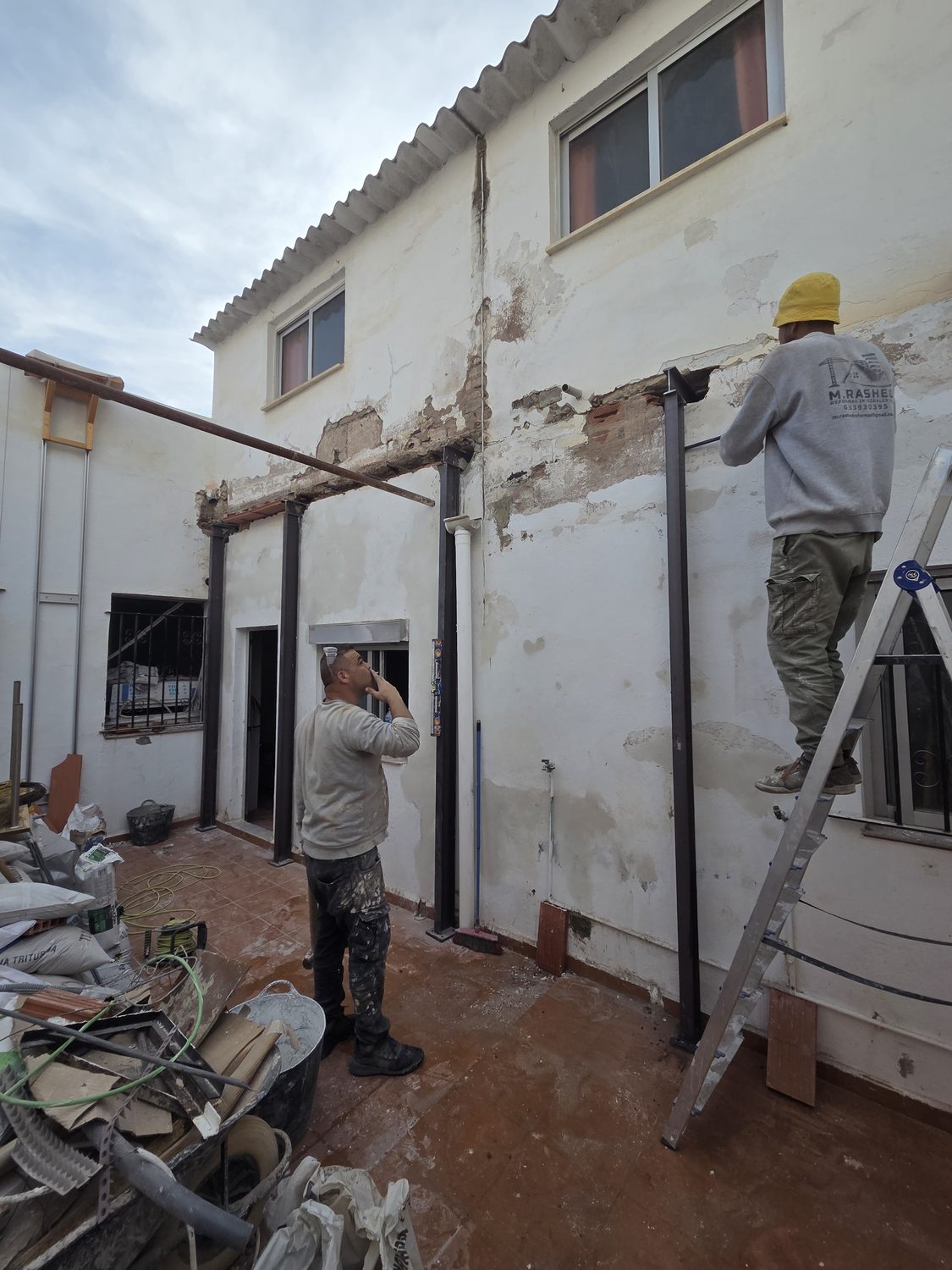 Durante la obra · Proyecto 8