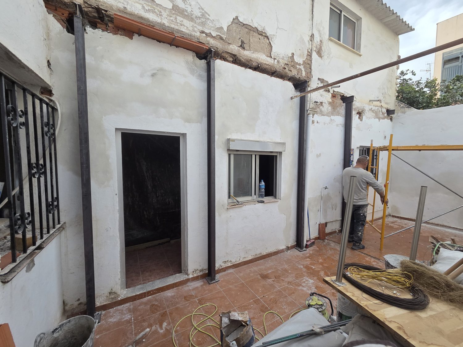 Durante la obra · Proyecto 8