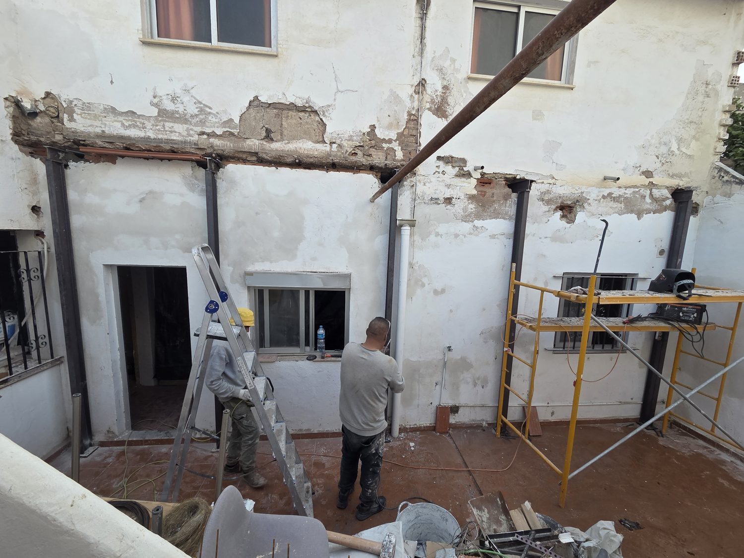 Durante la obra · Proyecto 8