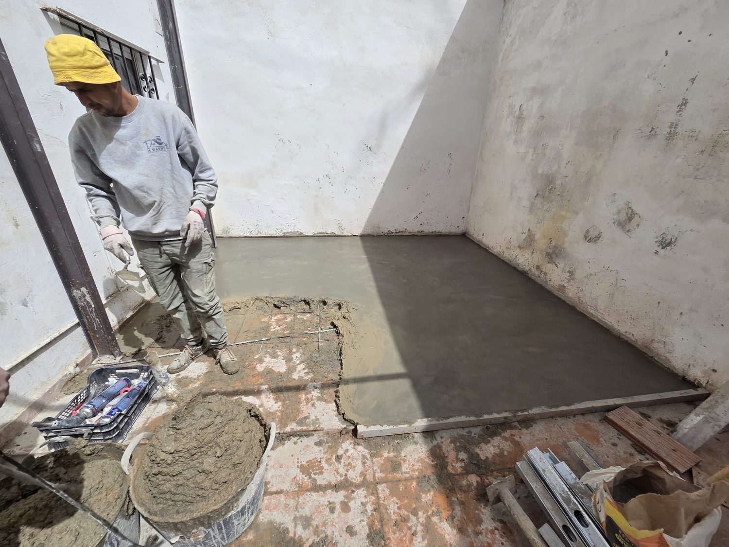 Durante la obra · Proyecto 8