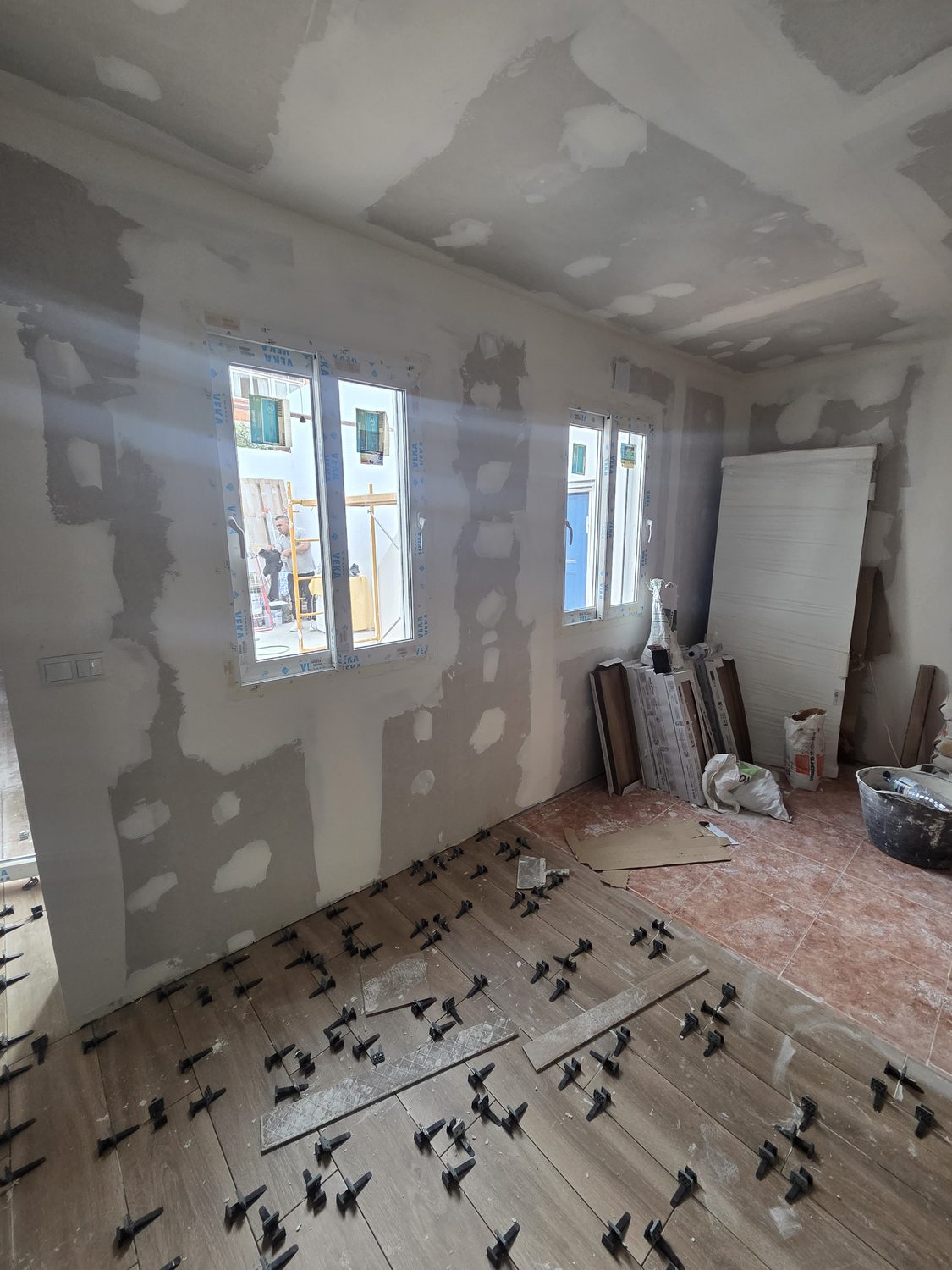 Durante la obra · Proyecto 8