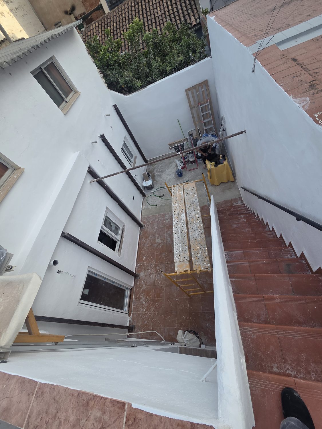 Durante la obra · Proyecto 8