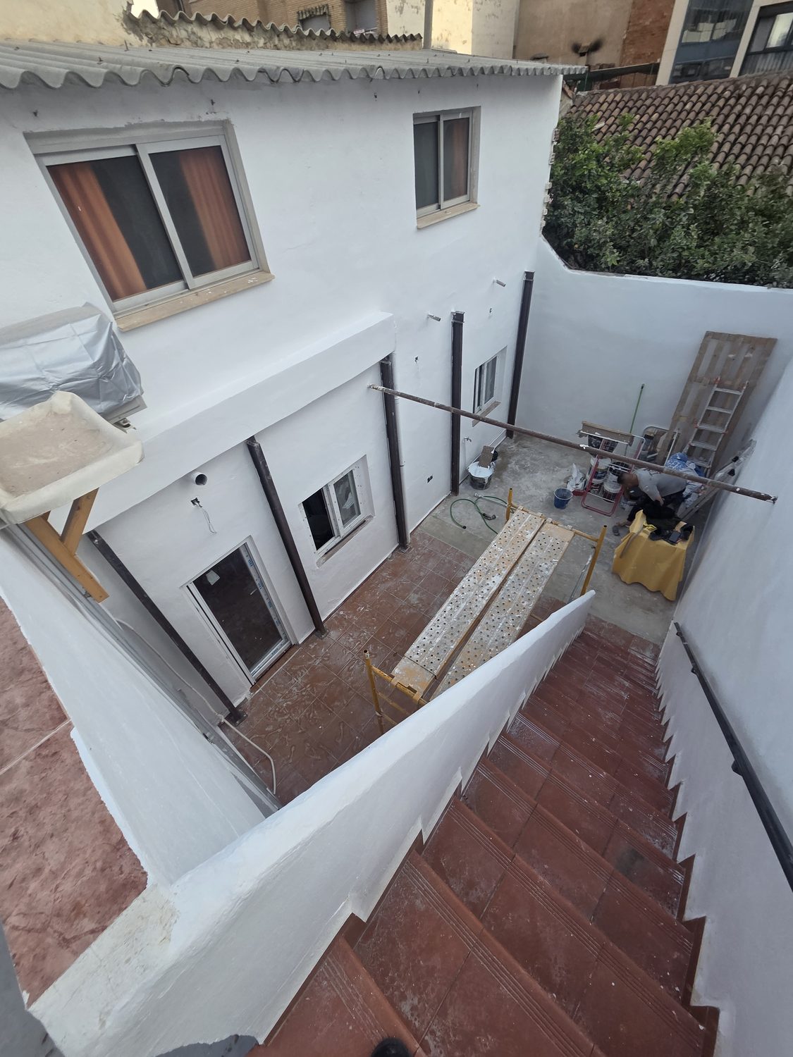 Durante la obra · Proyecto 8